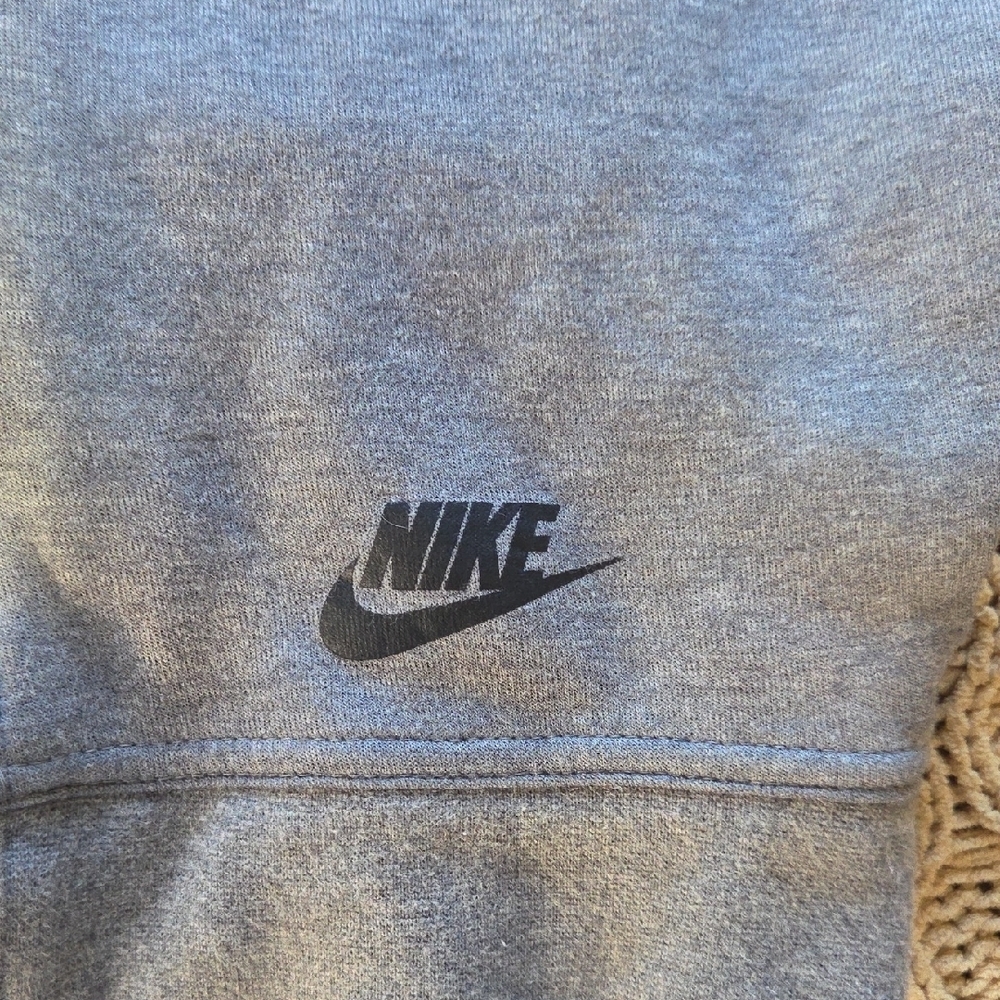 Nike Sportswear Tech Fleece Heather Grey Hooded Full-zip Vest - Size XL - Picture 6 of 12